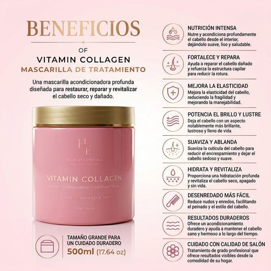Mascarilla Capilar de Proteínas Hair Essentials