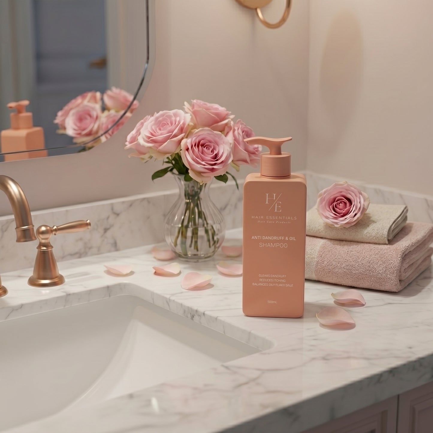 Champú Anticaspa y Control de Grasa Hair Essentials