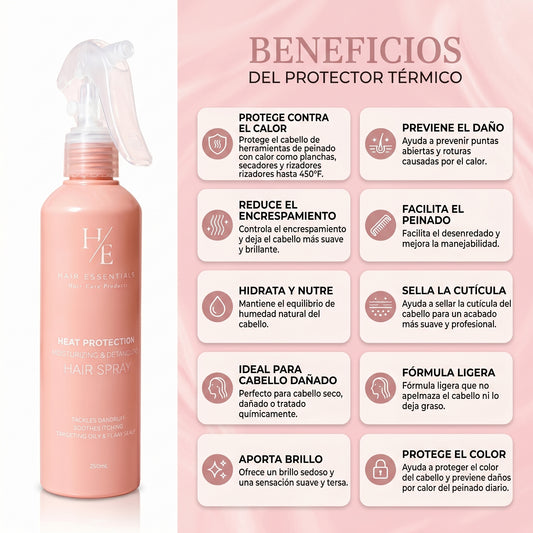 Protector Térmico para el Cabello Hair Essentials