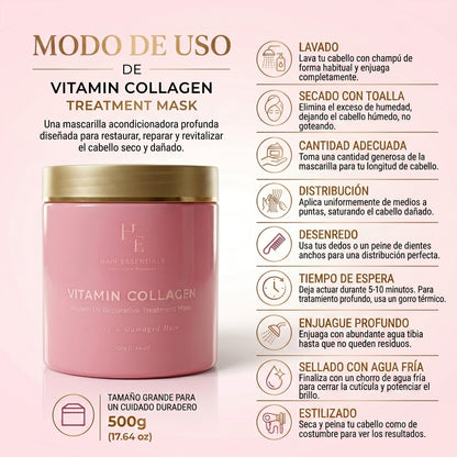 Mascarilla Capilar de Proteínas Hair Essentials